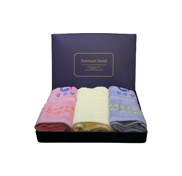 고급자수면수건세트170g
