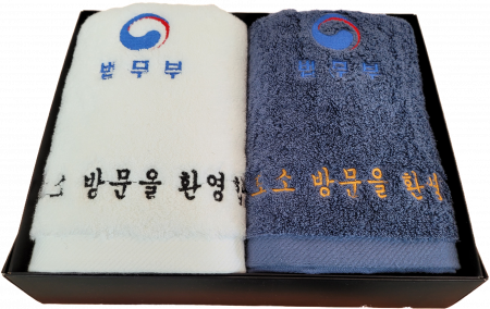 고급자수면수건세트200g